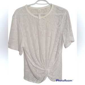Lululemon Crescent Shirt White Size 10